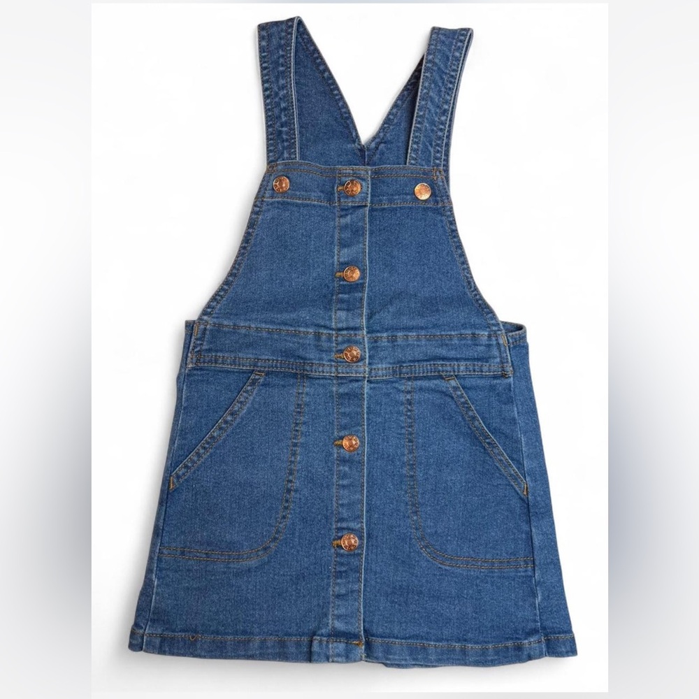 BCBG Denim Kids Overalls Dress